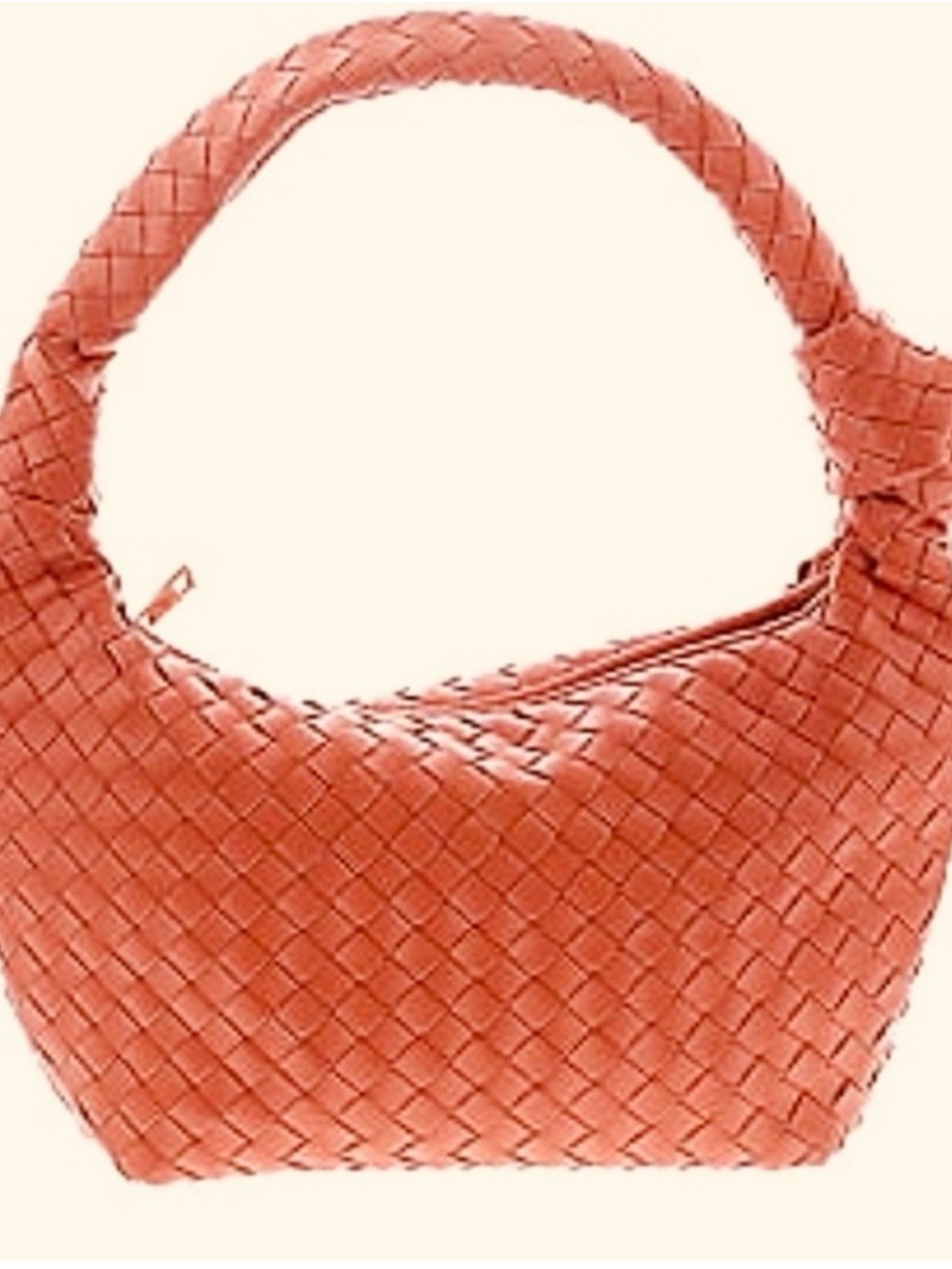 a new day Woven Coral Hobo Bag